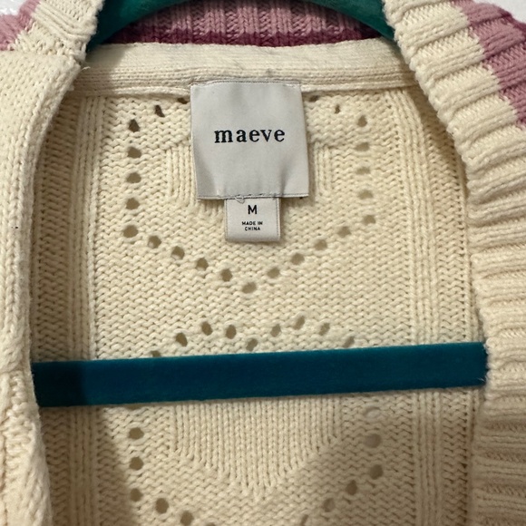 Anthropologie Maeve Asymmetrical Cardigan Sweater - Picture 3 of 4